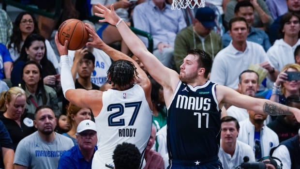 Luka Doncic block